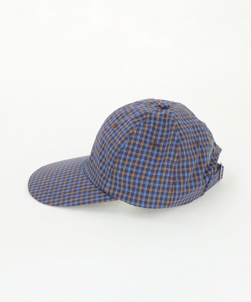 6(ロク)の「【別注】<Share the Fantasy for 6>CHECK LONG BRIM CAP/キャップ(キャップ・レディース・ロイヤルブルー・FREE)」の3枚目の写真