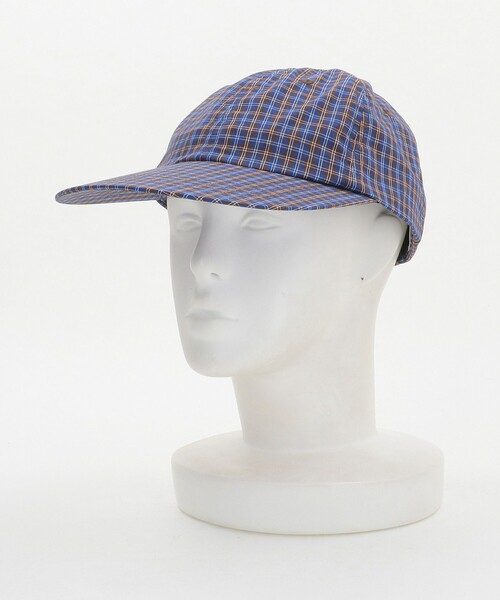 6(ロク)の「【別注】<Share the Fantasy for 6>CHECK LONG BRIM CAP/キャップ(キャップ・レディース・ロイヤルブルー・FREE)」の11枚目の写真