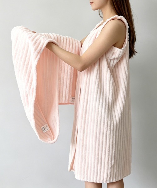 Miniministore(ミニミニストア)の「ワンピース+タオル+キャップ 3点セット(タオル・レディース・ピンク/ライトグレー/アイボリー/ブルー・FREE)」の18枚目の写真