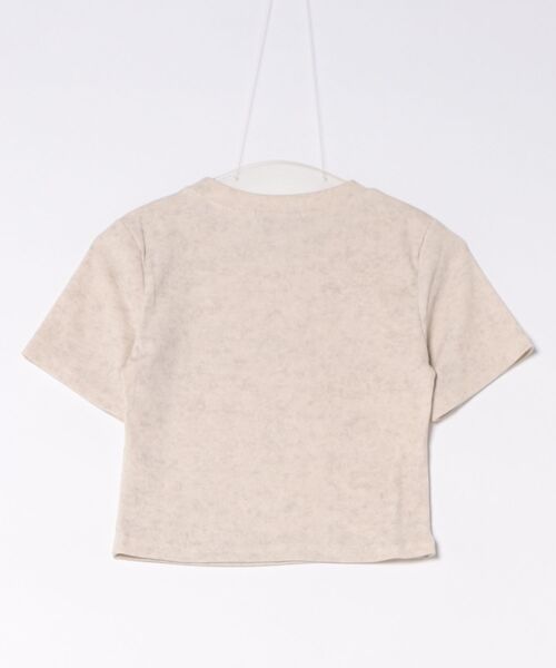 GORGE(ゴージ)の「《キラキラロゴ》リブカットソー/韓国ストリート×Y2K/春夏/全4色(Tシャツ/カットソー・レディース・アイボリー/ネイビー/チャコール/ブラック・F)」の19枚目の写真