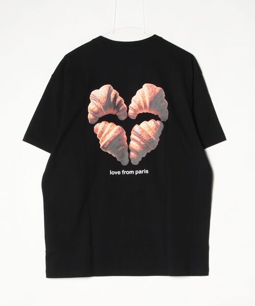 Carne Bollente（カルネボレンテ）の「【Carne Bollente】Croissant Crush（Tシャツ/カットソー・メンズ・ブラック・XL/L）」の2枚目の写真