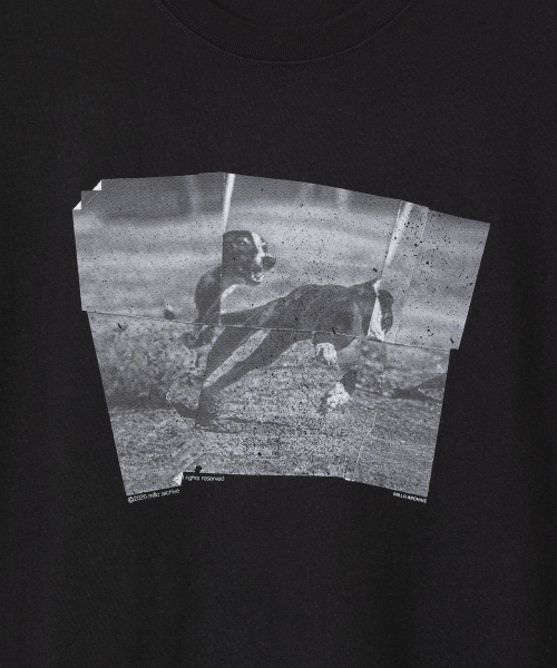 Millo Archive（ミロ アーカイブ）の「ランニングドックスTシャツ[ブラック]（Tシャツ/カットソー・メンズ・その他・MEDIUM/LARGE/X-LARGE）」の3枚目の写真