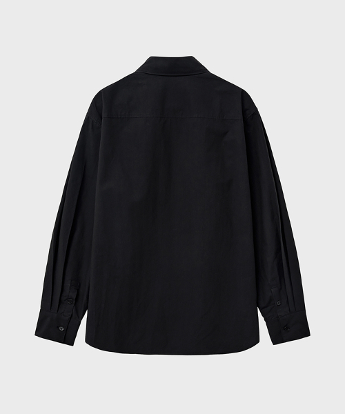 NOIRER(ノイア)の「クラシックコットンレギュラーシャツ(ブラック)(シャツ/ブラウス・メンズ・その他・48/50/52)」の3枚目の写真