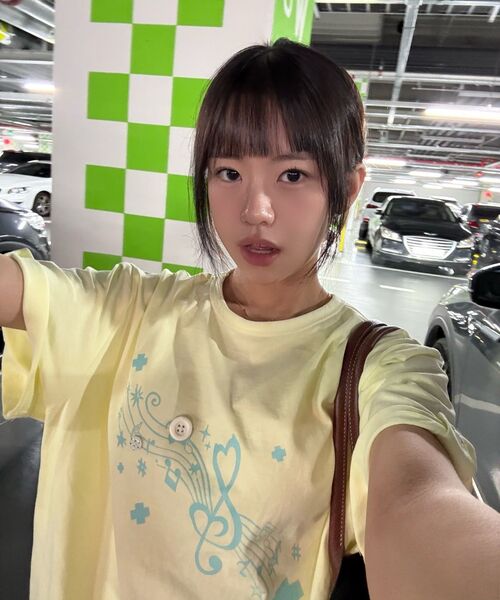BAUF（バウフ）の「ロールアップメロディオーバーサイズTシャツ[レモン]（Tシャツ/カットソー・レディース・その他・FREE）」の10枚目の写真
