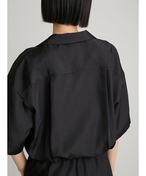 MIESROHE(ミースロエ)の「リラックスオールインワン(つなぎ/オールインワン・レディース・ブラック/イエロー・0/1)」の18枚目の写真
