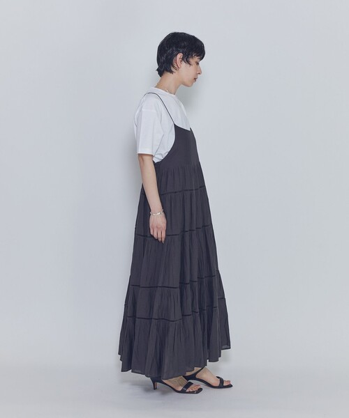 normment(ノーメント)の「【WEB限定】<normment(ノーメント)>ティアードドレス(ワンピース・レディース・ブラウン系その他5/ブラック系その他3・FREE)」の9枚目の写真