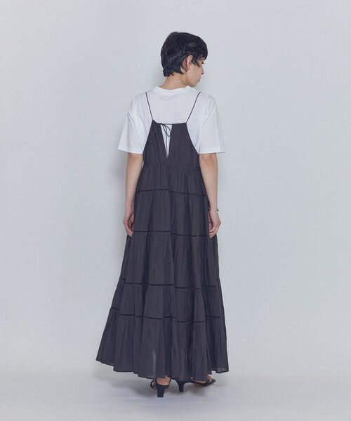 normment(ノーメント)の「【WEB限定】<normment(ノーメント)>ティアードドレス(ワンピース・レディース・ブラウン系その他5/ブラック系その他3・FREE)」の10枚目の写真