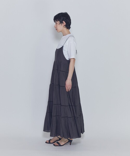 normment(ノーメント)の「【WEB限定】<normment(ノーメント)>ティアードドレス(ワンピース・レディース・ブラウン系その他5/ブラック系その他3・FREE)」の11枚目の写真