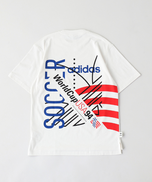 adidas（アディダス）の「adidas / アディダス GRAPHIC TEE（Tシャツ/カットソー・メンズ・ホワイト・XX-LARGE/X-LARGE/LARGE）」の2枚目の写真