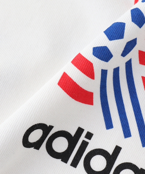 adidas（アディダス）の「adidas / アディダス GRAPHIC TEE（Tシャツ/カットソー・メンズ・ホワイト・XX-LARGE/X-LARGE/LARGE）」の4枚目の写真