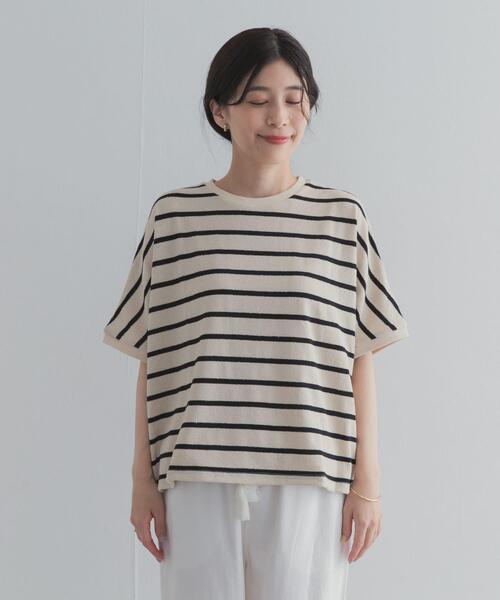 URBAN RESEARCH DOORS(アーバンリサーチドアーズ)の「ブークレボーダープルオーバー(Tシャツ/カットソー・レディース・ホワイト系その他/ブルー系その他/ブルー・FREE)」の11枚目の写真