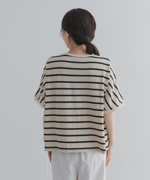 URBAN RESEARCH DOORS(アーバンリサーチドアーズ)の「ブークレボーダープルオーバー(Tシャツ/カットソー・レディース・ホワイト系その他/ブルー系その他/ブルー・FREE)」の13枚目の写真