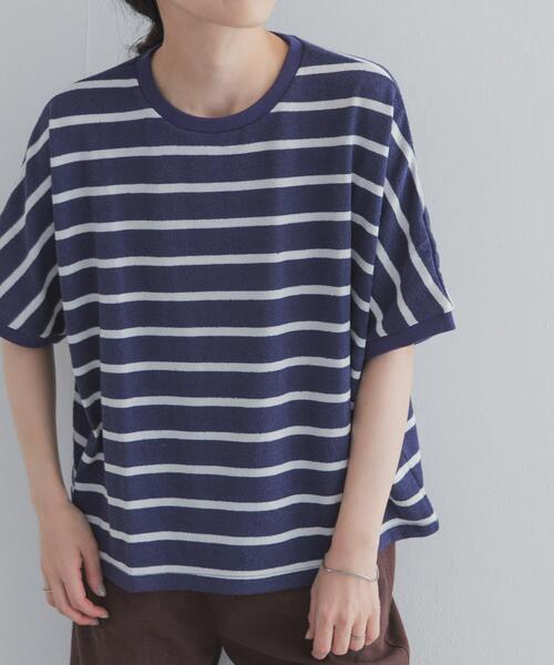 URBAN RESEARCH DOORS(アーバンリサーチドアーズ)の「ブークレボーダープルオーバー(Tシャツ/カットソー・レディース・ホワイト系その他/ブルー系その他/ブルー・FREE)」の19枚目の写真