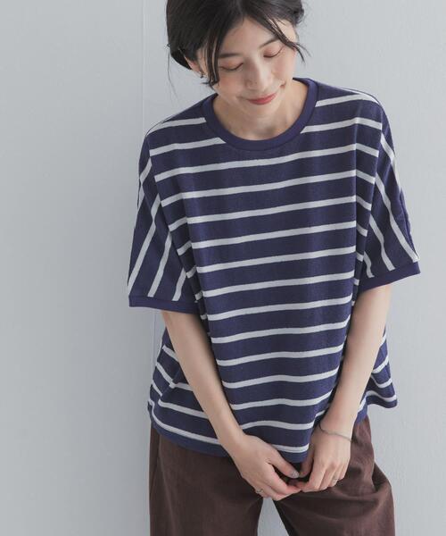 URBAN RESEARCH DOORS(アーバンリサーチドアーズ)の「ブークレボーダープルオーバー(Tシャツ/カットソー・レディース・ホワイト系その他/ブルー系その他/ブルー・FREE)」の20枚目の写真