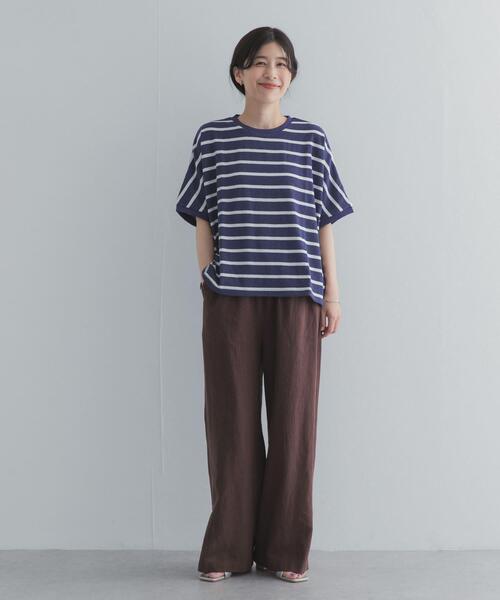 URBAN RESEARCH DOORS(アーバンリサーチドアーズ)の「ブークレボーダープルオーバー(Tシャツ/カットソー・レディース・ホワイト系その他/ブルー系その他/ブルー・FREE)」の22枚目の写真