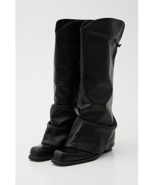 SLY(スライ)の「COVERED WESTERN BOOTS カバードウエスタンブーツ(ブーツ・レディース・ブラック/ホワイト・SMALL/MEDIUM/LARGE)」の10枚目の写真
