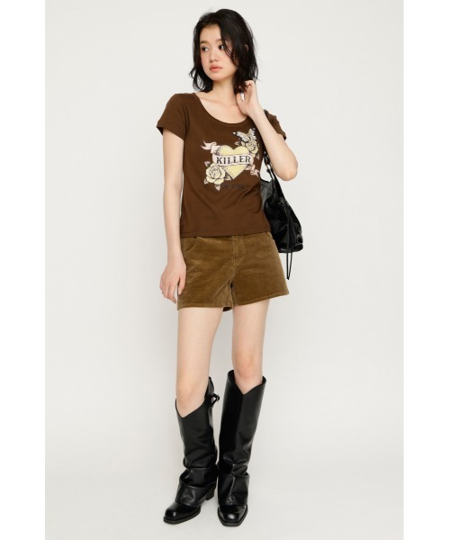 SLY(スライ)の「COVERED WESTERN BOOTS カバードウエスタンブーツ(ブーツ・レディース・ブラック/ホワイト・SMALL/MEDIUM/LARGE)」の19枚目の写真