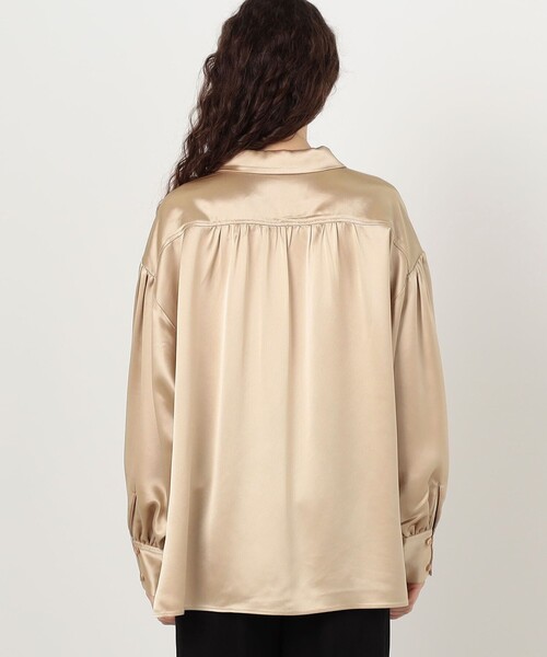 BY MALENE BIRGER(バイマレーネビルガー)の「BY MALENE BIRGER LEONORA SATIN ブラウス(シャツ/ブラウス・レディース・ライトベージュ・34)」の6枚目の写真