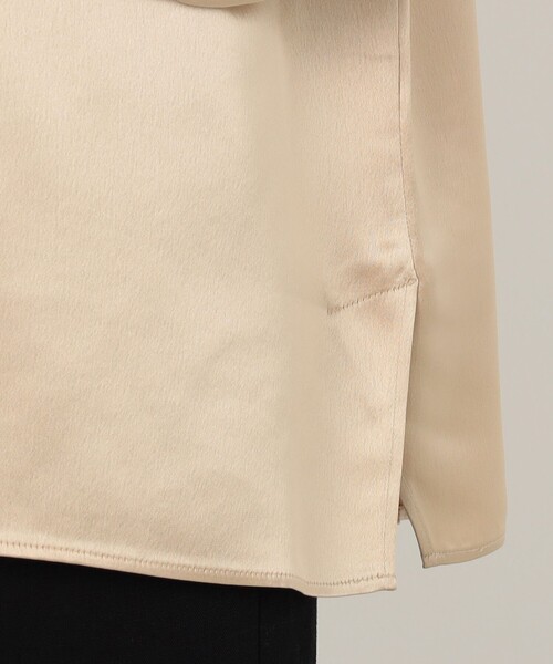 BY MALENE BIRGER(バイマレーネビルガー)の「BY MALENE BIRGER LEONORA SATIN ブラウス(シャツ/ブラウス・レディース・ライトベージュ・34)」の2枚目の写真