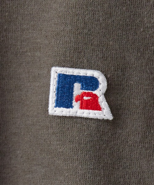 Russell Athletic(ラッセルアスレティック)の「RUSSELL ATHLETIC / ラッセルアスレティック Tri-Blend Jersey Solid T トリブレンド ジャージー ソリッド Tシャツ 半袖 胸元ロゴ ワンポイント 秋 秋服 2026年秋冬(Tシャツ/カットソー・メンズ・チャコールグレー/サックスブルー/ナチュラル・M/L/XL)」の7枚目の写真