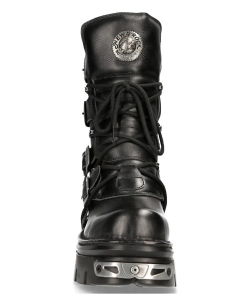 NEW ROCK（ニューロック）の「NEW ROCK/ニューロック/M-WALL373-S3（ブーツ・レディース・ブラック・37/38/39/40）」の4枚目の写真