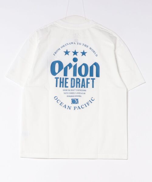Ocean Pacific（オーシャンパシフィック）の「【OP×ORIONコラボ】ORIONペアテックスTシャツ　バックプリント（Tシャツ/カットソー・メンズ・ブラック/ホワイト・MEDIUM/X-LARGE/LARGE）」の4枚目の写真