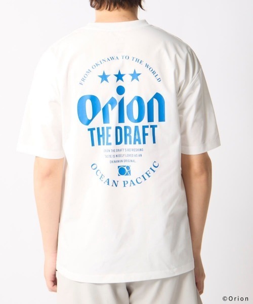 Ocean Pacific（オーシャンパシフィック）の「【OP×ORIONコラボ】ORIONペアテックスTシャツ　バックプリント（Tシャツ/カットソー・メンズ・ブラック/ホワイト・MEDIUM/X-LARGE/LARGE）」の2枚目の写真