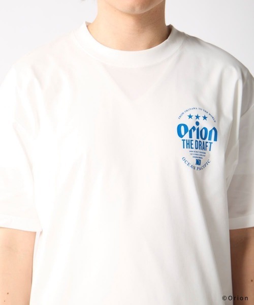Ocean Pacific（オーシャンパシフィック）の「【OP×ORIONコラボ】ORIONペアテックスTシャツ　バックプリント（Tシャツ/カットソー・メンズ・ブラック/ホワイト・MEDIUM/X-LARGE/LARGE）」の10枚目の写真