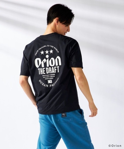 Ocean Pacific（オーシャンパシフィック）の「【OP×ORIONコラボ】ORIONペアテックスTシャツ　バックプリント（Tシャツ/カットソー・メンズ・ブラック/ホワイト・MEDIUM/X-LARGE/LARGE）」の8枚目の写真