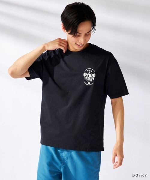 Ocean Pacific（オーシャンパシフィック）の「【OP×ORIONコラボ】ORIONペアテックスTシャツ　バックプリント（Tシャツ/カットソー・メンズ・ブラック/ホワイト・MEDIUM/X-LARGE/LARGE）」の7枚目の写真