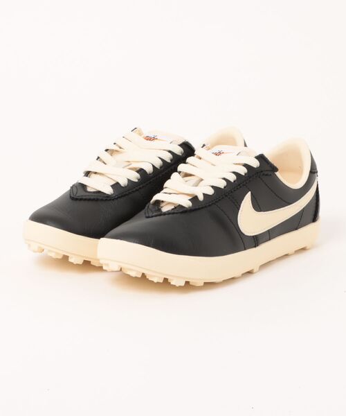NIKE(ナイキ)の「NIKE ナイキ W ASTROGRABBER LTHR ウィメンズ アストログラバー LTHR WII1259 002BLACK/MUSLIN(スニーカー・メンズ・ブラック・23.5cm/23.0cm/28.5cm/28.0cm/27.5cm/27.0cm/26.5cm/26.0cm/25.5cm/25.0cm/24.5cm/24.0cm)」の1枚目の写真