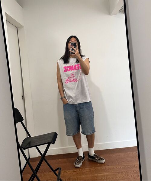 STANCE SEOUL（スタンス・ソウル）の「KDH CITY BOY SLEEVELESS TOP (HEATHER GREY)（Tシャツ/カットソー・レディース・その他・LARGE/MEDIUM/SMALL）」の2枚目の写真