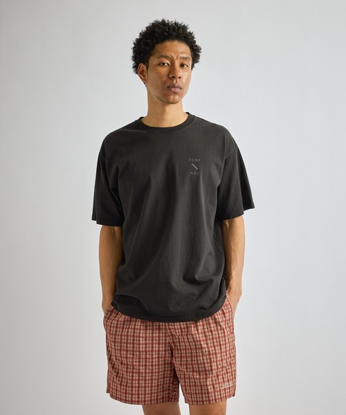 Saturdays NYC(サタデーズ ニューヨークシティ )の「SURF NYC Dyed Standard SS Tee(Tシャツ/カットソー・メンズ・ワイン/ミント/ブラック/ホワイト・L/M/S)」の6枚目の写真