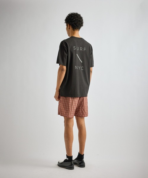 Saturdays NYC(サタデーズ ニューヨークシティ )の「SURF NYC Dyed Standard SS Tee(Tシャツ/カットソー・メンズ・ワイン/ミント/ブラック/ホワイト・L/M/S)」の18枚目の写真