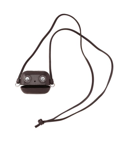The Make Happy Studio(ザメイクハッピーストゥディオ)の「The Make Happy Studio/ザメイクハッピーストゥディオ/air pods case(ネックレス・メンズ・ブラック系その他/ブラウン系その他3/キャメル・F)」の2枚目の写真
