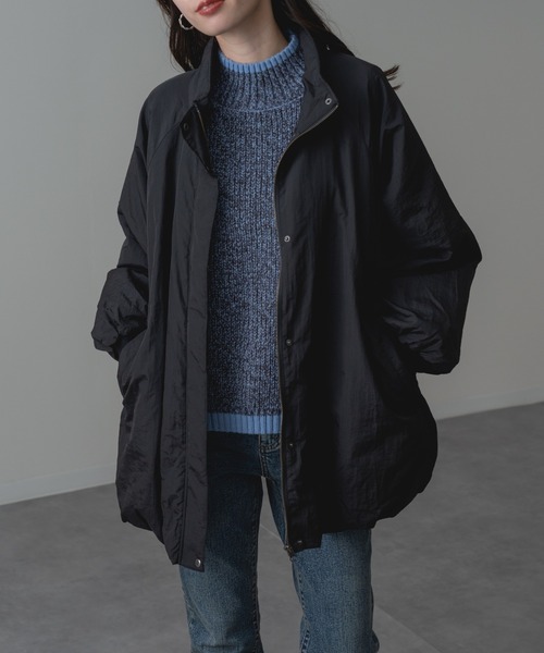 refinedworks(リファインドワークス)の「【refinedworks】軽くて暖かい! 中綿 バルーン ブルゾン(その他アウター・レディース・ブラック/ブラウン/アイボリー・FREE)」の12枚目の写真