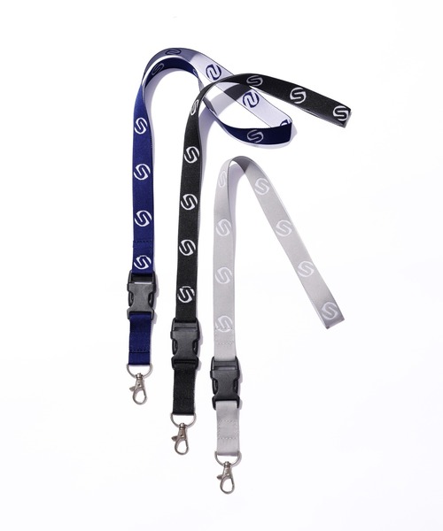 SILAS(サイラス)の「LOGO LANYARD(その他小物・メンズ・ネイビー/ブラック/グレー・ONE SIZE)」の4枚目の写真