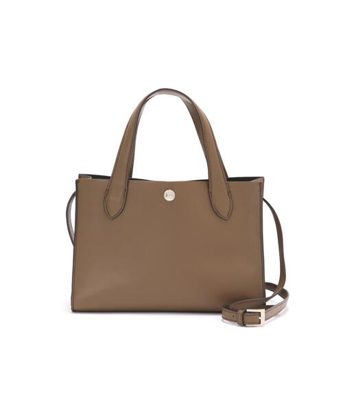 human woman(ヒューマンウーマン)の「【WEB限定カラー】【THE ART OFCARRYING】ワイドミニバッグ(ハンドバッグ・レディース・ベージュ系その他2・フリ-)」の2枚目の写真