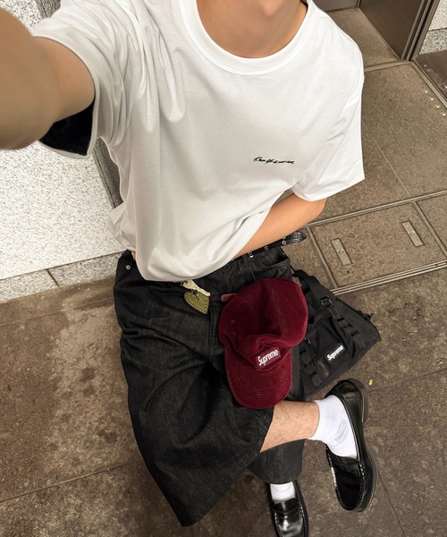 kutir（クティール）の「ASSORT REVERSIBLE TSHIRT／アソートリバーシブルTシャツ（Tシャツ/カットソー・メンズ・ブラック/オフホワイト/ボルドー・MEDIUM/LARGE）」の4枚目の写真