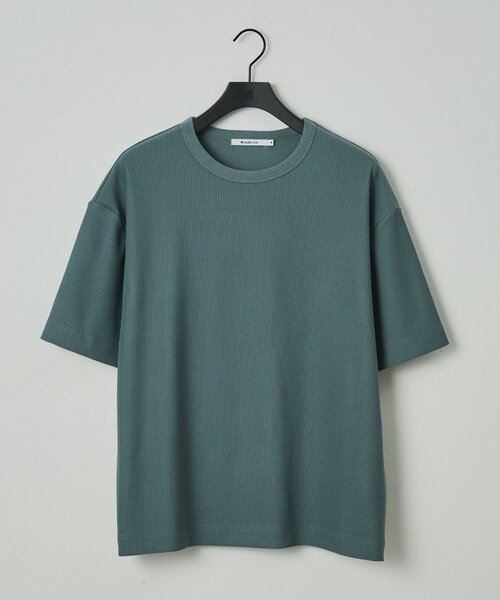 COLONY 2139(コロニートゥーワンスリーナイン)の「カットリブ半袖TEE(Tシャツ/カットソー・メンズ・ホワイト/グレー/ブラック・LARGE/MEDIUM)」の3枚目の写真