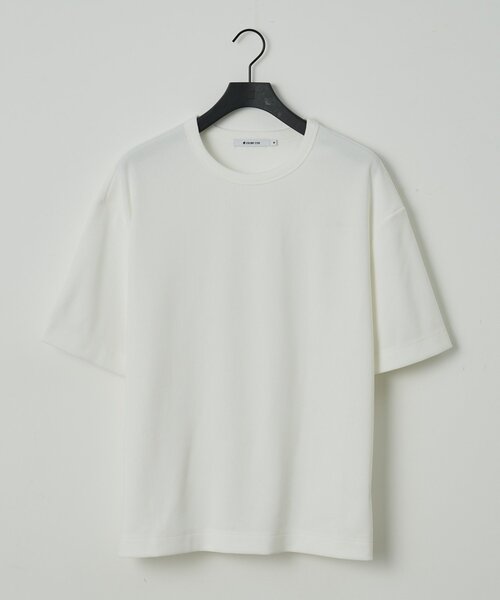 COLONY 2139(コロニートゥーワンスリーナイン)の「カットリブ半袖TEE(Tシャツ/カットソー・メンズ・ホワイト/グレー/ブラック・LARGE/MEDIUM)」の1枚目の写真