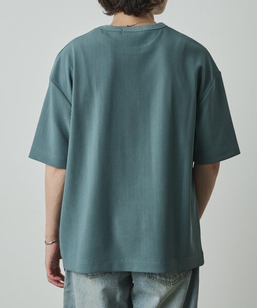 COLONY 2139(コロニートゥーワンスリーナイン)の「カットリブ半袖TEE(Tシャツ/カットソー・メンズ・ホワイト/グレー/ブラック・LARGE/MEDIUM)」の22枚目の写真
