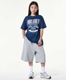 TAKEASY KIDS（テイクイージーキッズ）の「ジャイアントフィット スウェットショーツ（メランジグレー）（その他パンツ）」