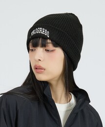 ABAHOUSE | 【PROGRESS RUNNING CLUB (プログレスランニングクラブ) 】PROGRESSION BEANIE / ビーニーキャップ / ニット帽 / ユニセックス(ニットキャップ/ビーニー)