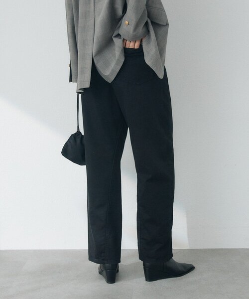 RIVE DROITE(リヴドロワ)の「【3サイズ展開】ウエッジショートブーツ(ブーツ・レディース・ブラック/ベージュ・SMALL/MEDIUM/LARGE)」の16枚目の写真