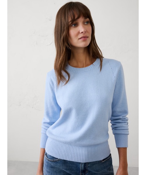 BANANA REPUBLIC FACTORY STORE(バナナリパブリック ファクトリーストア)の「BANANA REPUBLIC FACTORY STORE Perfectly Soft クルーネックセーター(ニット/セーター・レディース・グリーン系その他/ピンク系その他/チャコールグレー/ホワイト/ブルー/キャメル・XS/S/M/L)」の5枚目の写真