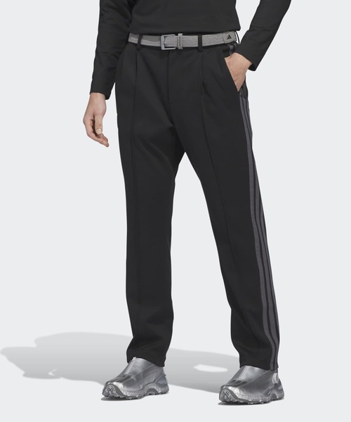 adidas(アディダス)の「スリーストライプス トラック 9分丈パンツ【adidas Golf/アディダスゴルフ】(その他パンツ・メンズ・ブラック・73/100/92)」の1枚目の写真