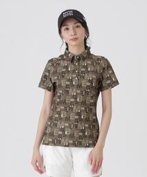 【MASTER BUNNY EDITION】MBE柄メッシュトリコット半袖ポロシャツ