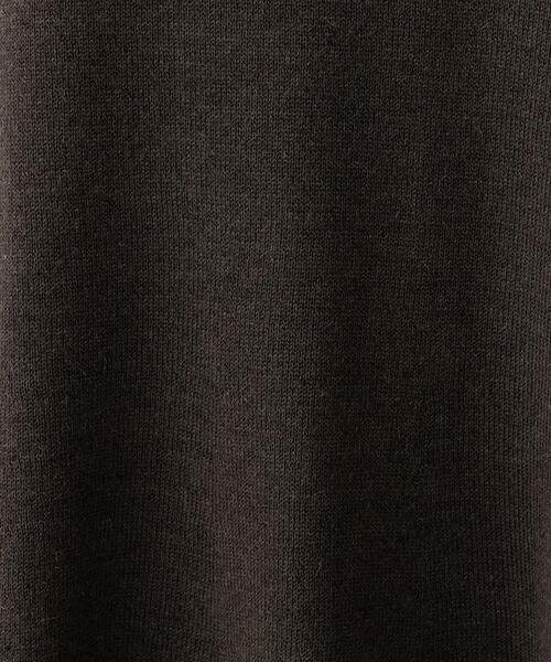 UNTITLED(アンタイトル)の「【きれいに体型カバー/8色展開】Aラインシルエットニットプルオーバー(ニット/セーター・レディース・チャコールグレー/ピンク系/ナチュラル/ブラウン系その他/ブルー系その他・00/02/04/44/48)」の10枚目の写真