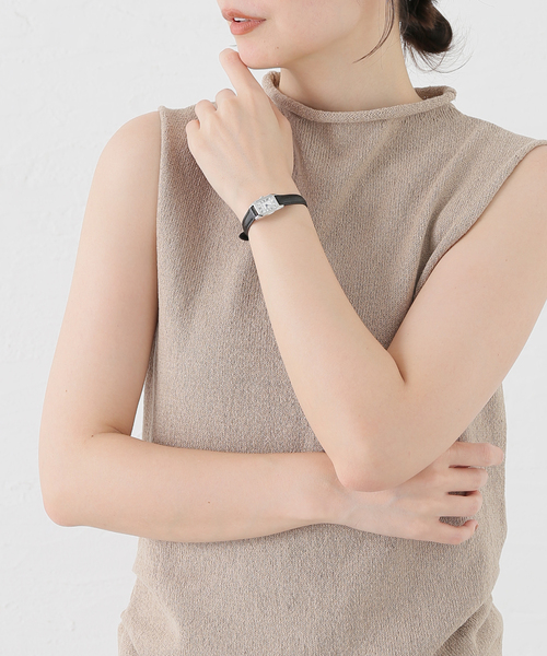 HIROB(ヒロブ)の「Sur Mesure KSW-04L Silver / White dial(アナログ腕時計・レディース・シルバー・FREE)」の8枚目の写真